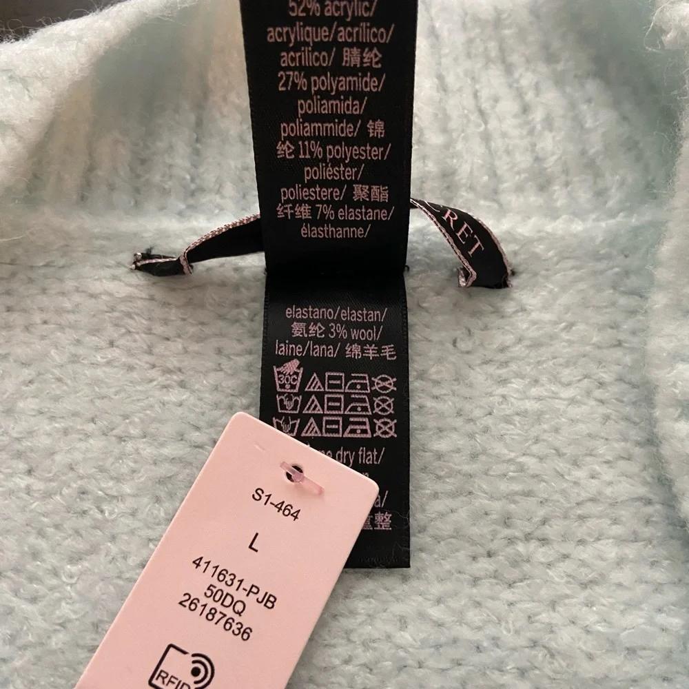 Victoria’s Secret Slouchy Embellished Fuzzy Pullover Sweater - Picture 7 of 9